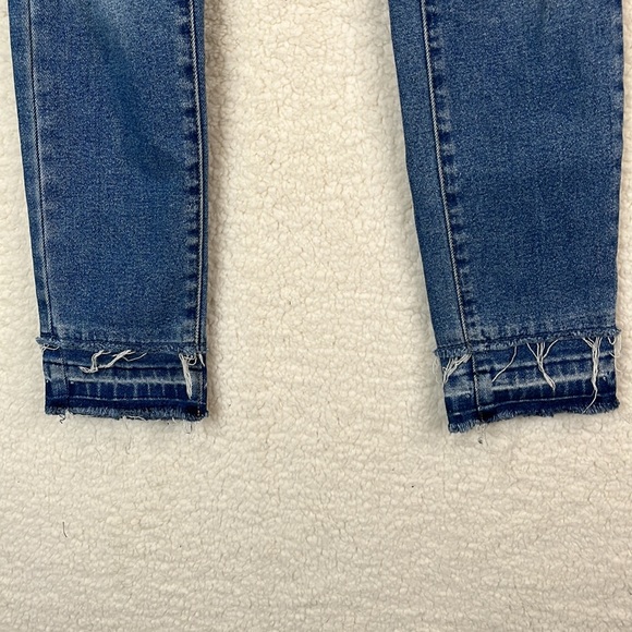 BlankNYC Womens Distressed The Reade Crop Jeans SIZE 26 - Picture 6 of 12